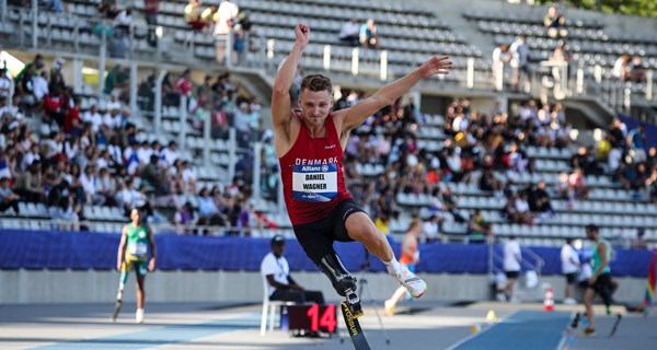 Daniel Wagner til VM i paraatletik 2023. Foto: Karl Nilsson